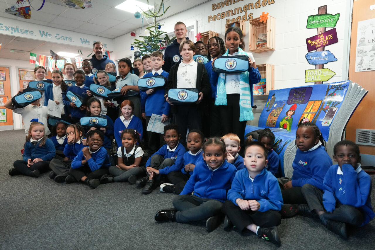 Manchester City’s Christmas campaign gifts the gift of football